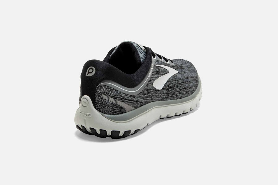 Pureflow 7 Road Brooks Running Shoes NZ Womens - Grey - JMZSHY-179